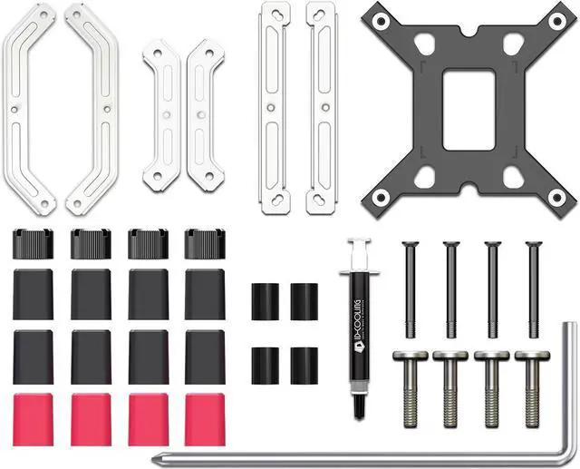 Alt view image 7 of 7 - 67mm Height 6 Heatpipe Low-Profile CPU Cooler for HTPCs, ITX and Small Form Factor Builds for LGA 1700/1200/115X, AMD AM5/AM4 White for ID-COOLING IS-67-XT