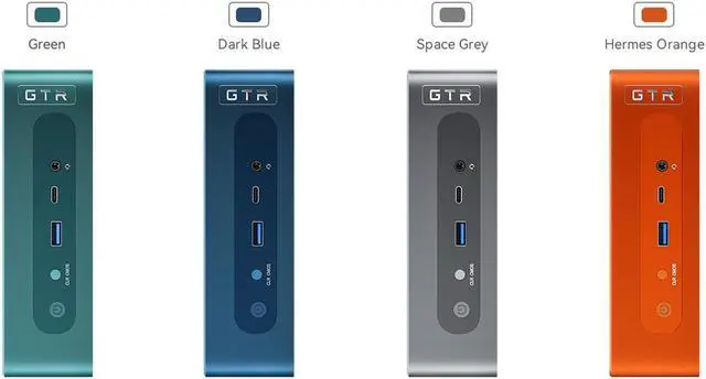 Alt view image 6 of 7 - Beelink GTR7 Mini PC Up to 65W TDP AMD Ryzen 7 7840HS (8C/16T up to 5.1Ghz) 16/32G DDR5 + 512GB/1TB M.2 2280 PCle 4.0 SSD(Read 7200MB), WiFi 6, BT 5.2, 0.5S Fingerprint scanner Four-screen Display