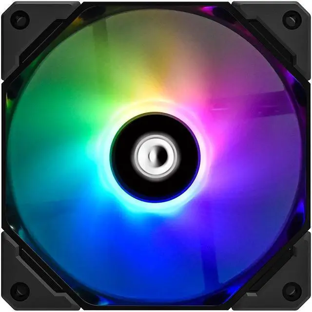 Alt view image 2 of 7 - Addressable RGB High-end 120mm Fan for CPU Air Cooler, PC Case for ID-COOLING TF-12025-ARGB