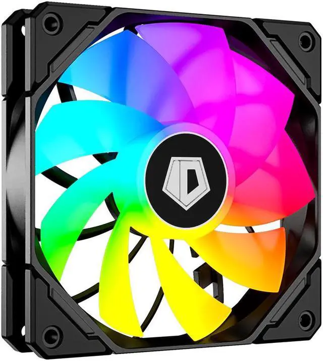 Alt view image 2 of 5 - Addressable RGB High-end 120mm Fan for CPU Air Cooler, PC Case for ID-COOLING TF-12025-ARGB REVERSE