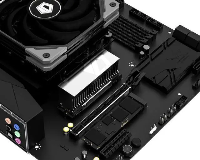 Alt view image 5 of 6 - Heatsink for 2280 M.2 SSD Cooling  Aluminum Fins, Thermal Pad for ID-Cooling ZERO M15