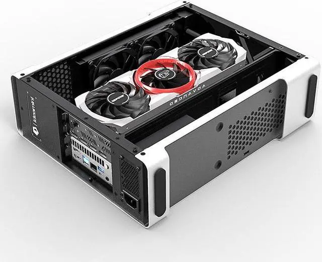 Alt view image 4 of 7 - Mini PC, Barebone System, Ideamini Z590 Motherboard, 500W PSU, ID-Cooling 922 Liquid Cooler, Wifi6 Card Pre-installed for ID-Cooling IDMX-LB591-36AD