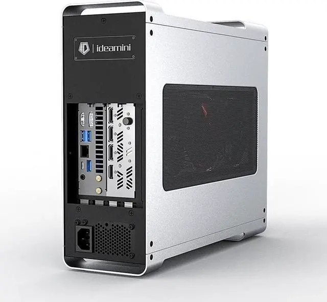 Alt view image 2 of 7 - Mini PC, Barebone System, Ideamini Z590 Motherboard, 500W PSU, ID-Cooling 922 Liquid Cooler, Wifi6 Card Pre-installed for ID-Cooling IDMX-LB591-36AD