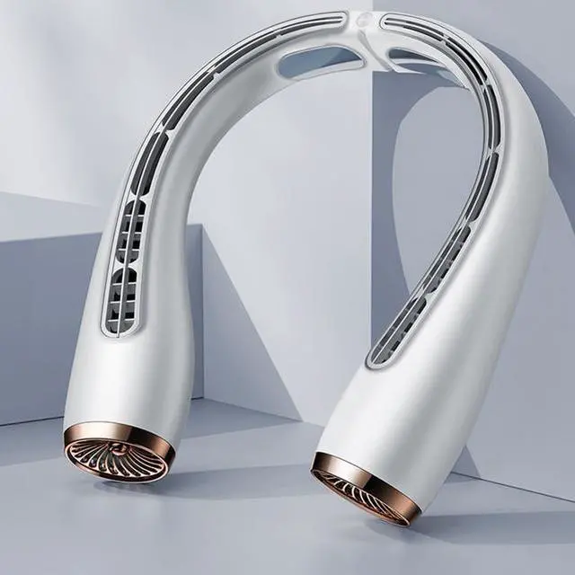 Main image of CORN Portable Neck Fan Usb Rechargeable Turbo Leafless Mini Electric Fan Lazy Small Air Cooler Air Conditioner for Camping Home