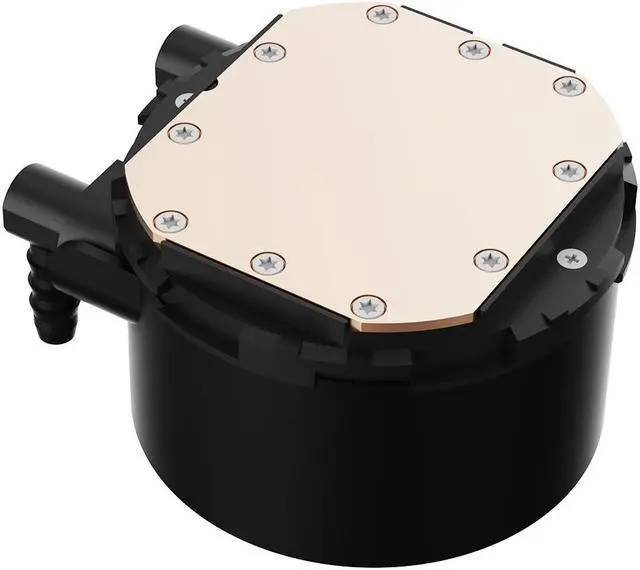 Alt view image 5 of 6 - ARGB Liquid COOLING, 360mm Radiator ARGB Lighting Fans Black for ID-COOLING FROSTFLOW FX360