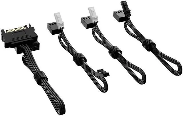 Alt view image 4 of 6 - 10 Ports SATA Powered Fan Hub/Splitter for ID-COOLING FH-10 PWM