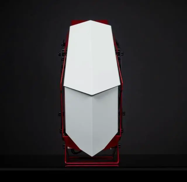 Alt view image 4 of 5 - Ducati Theme Open Type ATX Mid Tower GAMING Computer Case, E-sports Players Mecha Chassis , Custom Liquid Cooling,Support EATX/ATX mainboard, 240/360 Liquid & 170mm Cooling