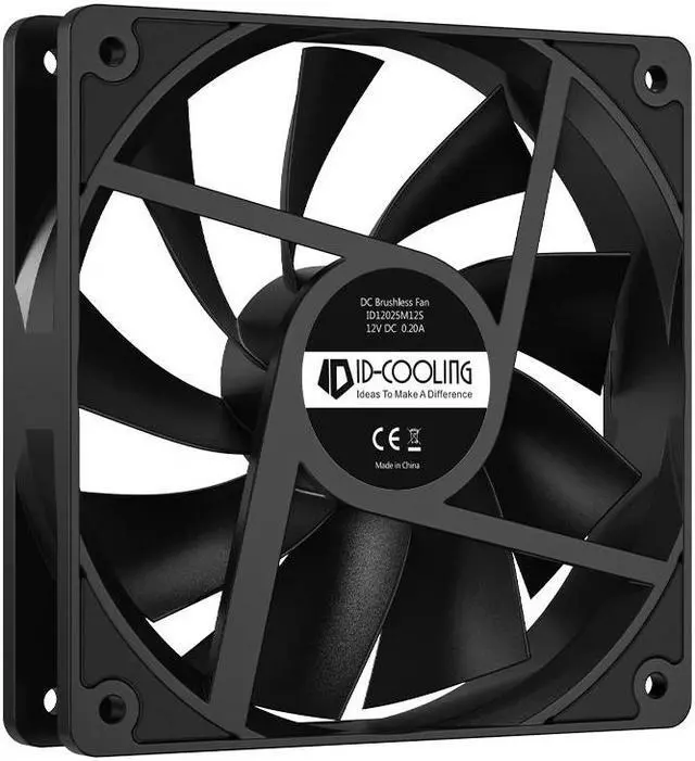 Alt view image 4 of 6 - 120x120x25mm PWM Hydraulic Bearing Fan for ID-Cooling XF-120-K