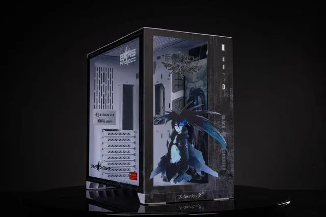 Main image of Dark Shooter Theme O11Dynamic EVO O11DEX Aluminum / Steel / Tempered Glass ATX Mid Tower Computer Case