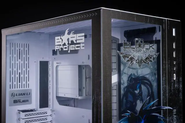 Alt view image 5 of 7 - Dark Shooter Theme O11Dynamic EVO O11DEX Aluminum / Steel / Tempered Glass ATX Mid Tower Computer Case