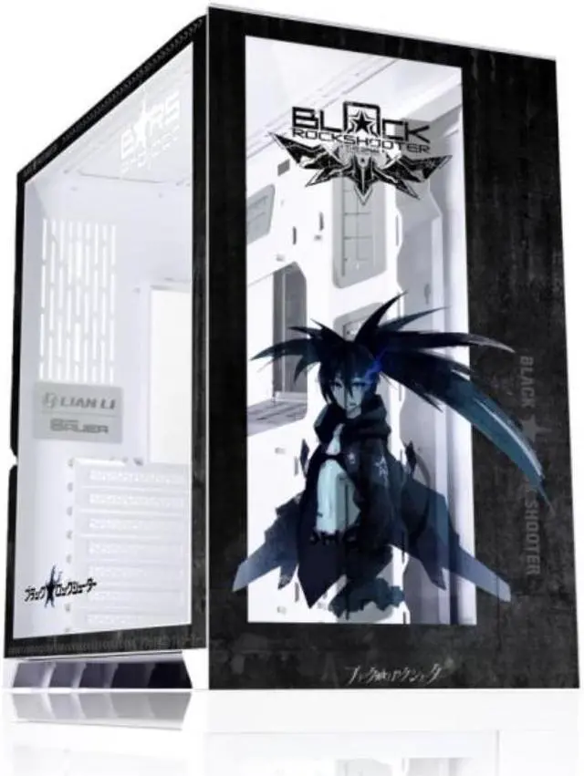 Alt view image 3 of 3 - Dark Shooter Anime Theme PC-O11 Dynamic Tempered Glass on the Front and Left Side, Chassis Body SECC ATX Mid Tower Gaming Computer Case