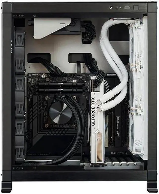 Alt view image 7 of 7 - Abee Pixel One All Aluminum Computer Case CNCC with DIY Pixel Cube Gaming PC for E-ATX/ATX/Micro ATX/Mini ITX Motherboard Silver