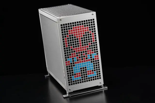 Alt view image 5 of 5 - Abee Pixel Cube for Pixel One Computer Case Blue