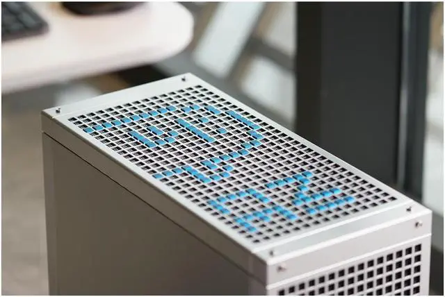 Alt view image 4 of 5 - Abee Pixel Cube for Pixel One Computer Case Blue