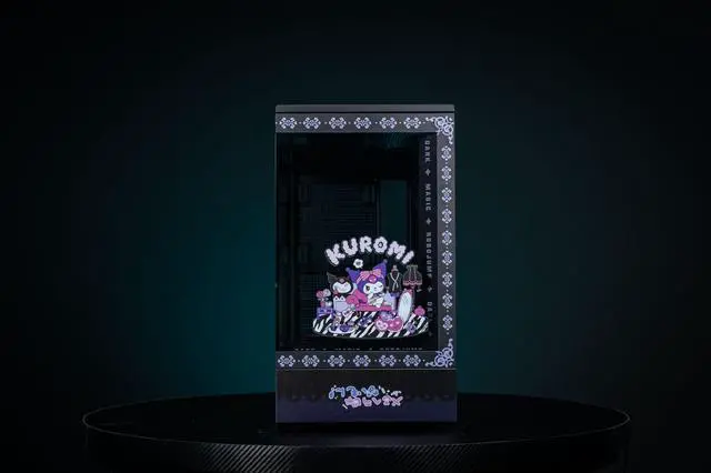 Alt view image 2 of 7 - Kulomi Theme Arashi SPCC / Aluminum M-ATX/ITX Computer Case, Kulomi Theme Custom Model With Lighting Effects