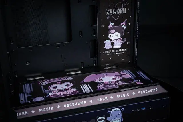 Alt view image 7 of 7 - Kulomi Theme Arashi SPCC / Aluminum M-ATX/ITX Computer Case, Kulomi Theme Custom Model With Lighting Effects