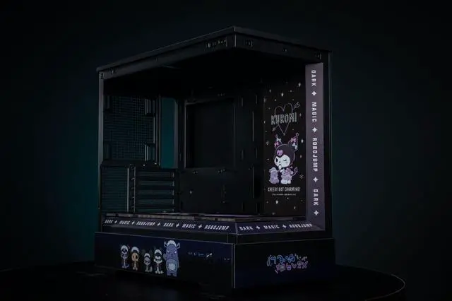 Alt view image 4 of 7 - Kulomi Theme Arashi SPCC / Aluminum M-ATX/ITX Computer Case, Kulomi Theme Custom Model With Lighting Effects