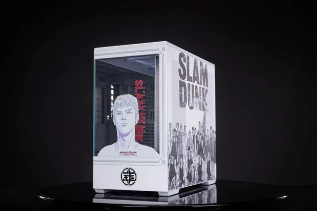 Alt view image 5 of 7 - Slam Dunk Theme Arashi SPCC / Aluminum M-ATX/ITX Computer Case, Slam Dunk Custom Model With Lighting Effects