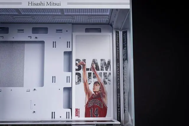 Alt view image 6 of 7 - Slam Dunk Theme Arashi SPCC / Aluminum M-ATX/ITX Computer Case, Slam Dunk Custom Model With Lighting Effects