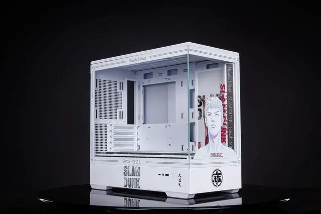 Main image of Slam Dunk Theme Arashi SPCC / Aluminum M-ATX/ITX Computer Case, Slam Dunk Custom Model With Lighting Effects