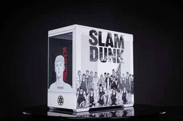 Alt view image 2 of 7 - Slam Dunk Theme Arashi SPCC / Aluminum M-ATX/ITX Computer Case, Slam Dunk Custom Model With Lighting Effects