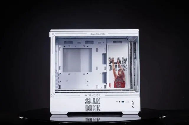 Alt view image 4 of 7 - Slam Dunk Theme Arashi SPCC / Aluminum M-ATX/ITX Computer Case, Slam Dunk Custom Model With Lighting Effects