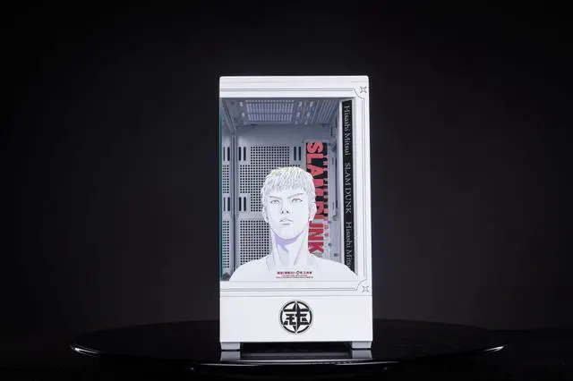 Alt view image 3 of 7 - Slam Dunk Theme Arashi SPCC / Aluminum M-ATX/ITX Computer Case, Slam Dunk Custom Model With Lighting Effects