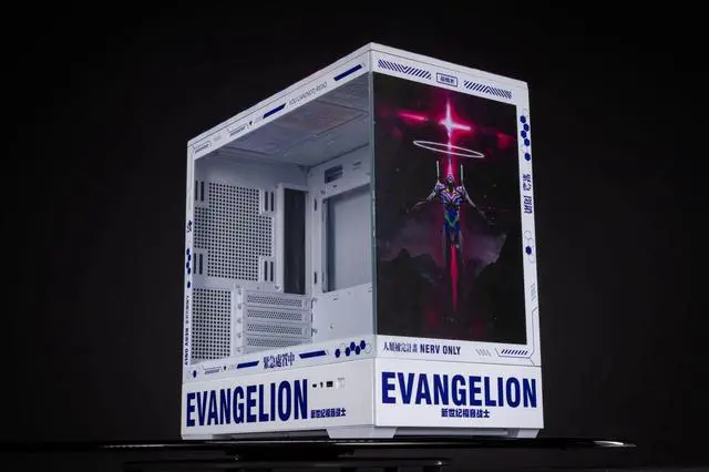 Alt view image 3 of 7 - EVA Theme Arashi SPCC / Aluminum M-ATX/ITX Computer Case, EVA Custom Model With Lighting Effects