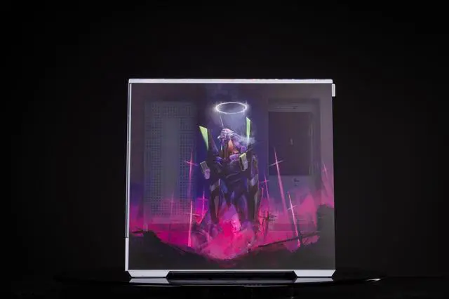 Alt view image 4 of 7 - EVA Theme Arashi SPCC / Aluminum M-ATX/ITX Computer Case, EVA Custom Model With Lighting Effects