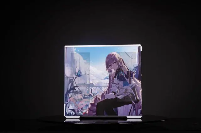 Alt view image 5 of 7 - Manga Bronia Theme Arashi SPCC / Aluminum M-ATX/ITX Computer Case, Manga Bronia Theme Custom Model With Lighting Effects