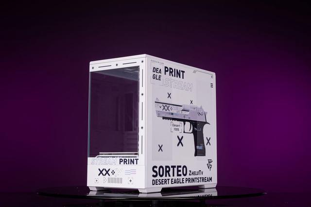 Alt view image 3 of 7 - CS GO Theme Arashi SPCC / Aluminum M-ATX/ITX Computer Case, Custom Model With Lighting Effects