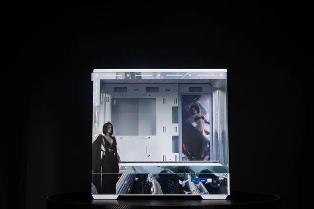 Alt view image 2 of 7 - Ghost Knife Manga Theme Arashi SPCC / Aluminum M-ATX/ITX Computer Case, Ghost Knife Custom Model With Lighting Effects