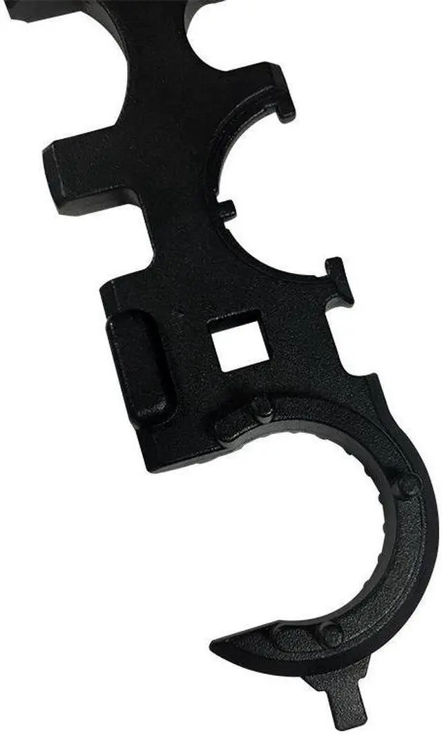 Alt view image 3 of 7 - Multi Function Stainless Tool Enhanced Hardness - function Adjustable Wrench Steel Repair Torque Wrench