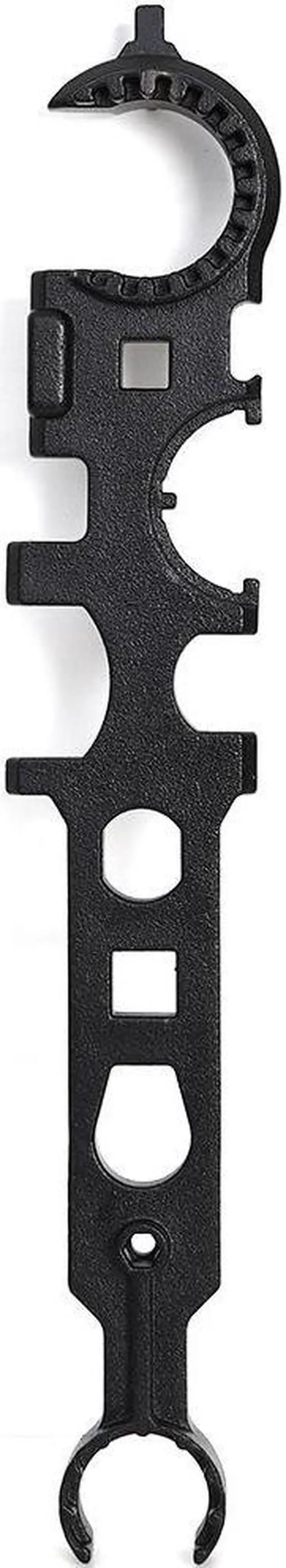 Alt view image 7 of 7 - Multi Function Stainless Tool Enhanced Hardness - function Adjustable Wrench Steel Repair Torque Wrench