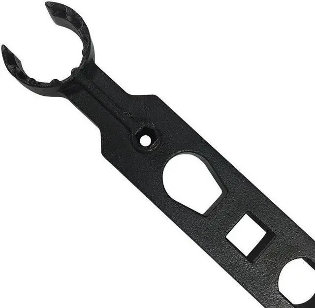 Alt view image 4 of 7 - Multi Function Stainless Tool Enhanced Hardness - function Adjustable Wrench Steel Repair Torque Wrench