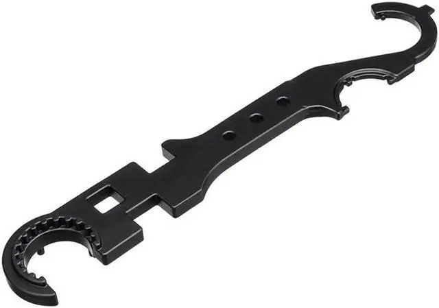 Alt view image 6 of 7 - Multi Function Stainless Tool Enhanced Hardness - function Adjustable Wrench Steel Repair Torque Wrench