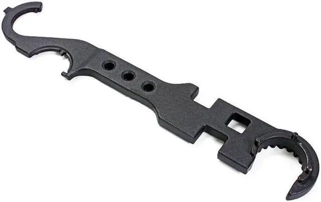 Alt view image 7 of 7 - Multi Function Stainless Tool Enhanced Hardness - function Adjustable Wrench Steel Repair Torque Wrench