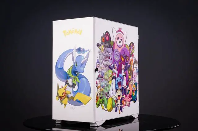 Alt view image 2 of 7 - Pokemon Theme YOGO K1 Ultra-High Compatibility 9 Fan Positions Computer Case (Support E-ATX/ATX/M-ATX/ITX Motherboard / Dual 360 Water Cooling / Tempered Glass Full Side)