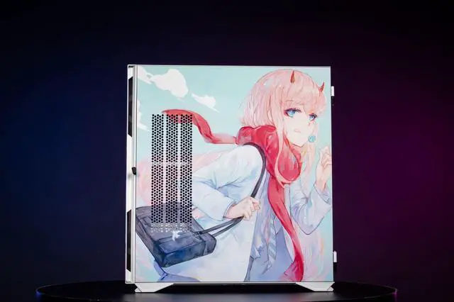 Alt view image 3 of 7 - Comics Theme YOGO K1 Ultra-High Compatibility 9 Fan Positions Computer Case (Support E-ATX/ATX/M-ATX/ITX Motherboard / Dual 360 Water Cooling / Tempered Glass Full Side)