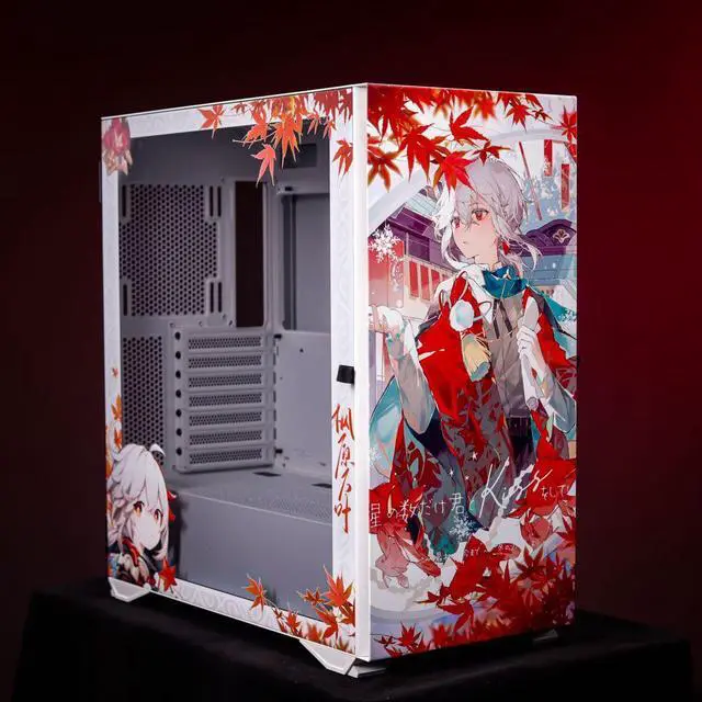 Main image of Genshin Theme YOGO K1 Ultra-High Compatibility 9 Fan Positions Computer Case (Support E-ATX/ATX/M-ATX/ITX Motherboard / Dual 360 Water Cooling / Tempered Glass Full Side)