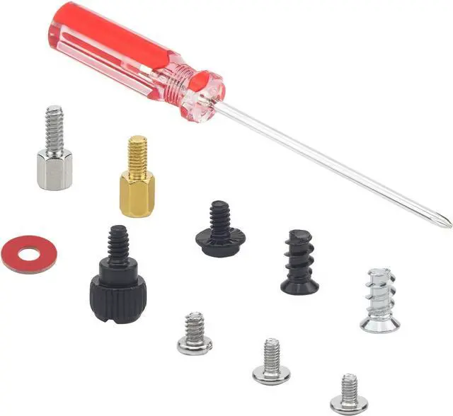 Alt view image 3 of 7 - 780PC Computer Screw Kit, Computer Screw Standoffs Set Kit for Hard Drive Computer Case Motherboard Fan Power Graphics with a Screwdriver