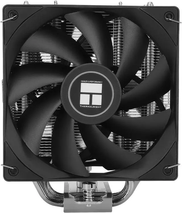 Alt view image 3 of 6 - Assassin X 120 PLUS V2 CPU Air Cooler, 4 Heatpipes compatible Intel 115X/1200/1700, AMD AM4/AM5 for Thermalright AX120 V2 Plus CPU Cooling Dual Fans Version
