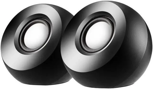 Main image of CORN T32 2.0 USB-Powered Desktop Speakers Mini speaker home subwoofer USB Powered & 3.5mm Aux-in Stereo 2.0 PC Gaming Speakers