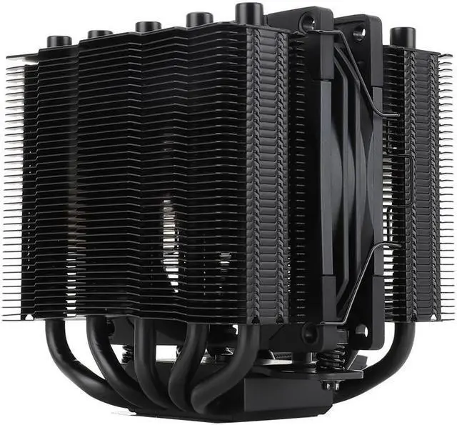 Main image of Silver Soul 110 Black Dual Towers 6mm Heatpipes*5, 94*94*110mm Fan for 115X/1200/2011-3/2066/1700, AM4/AM5, Thermalright SS110 Black