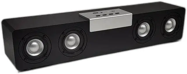 Alt view image 3 of 5 - CORN Bluetooth Computer Speakers Desktop: 20W Mid-Treble Boost PC Soundbar USB Powered Wired & Wireless Gaming Speakers Wooden Cavity Wireless Loud Speakers for Laptops|PC|Desktop|Monitors (Silver)