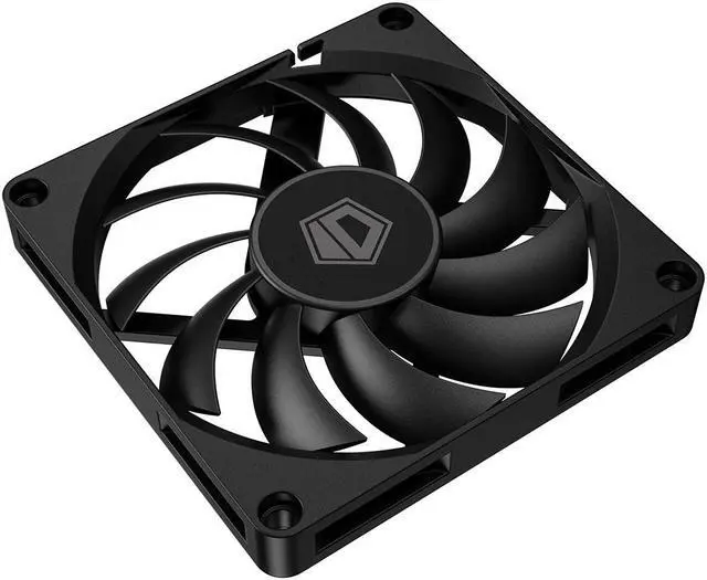 Alt view image 4 of 5 - Black 80mm Slim Quiet Computer Fan 12V 80mm x80mm x10mm Silent PC Fan 4Pin PWM for Computer PC Case Mini- ITX Builds