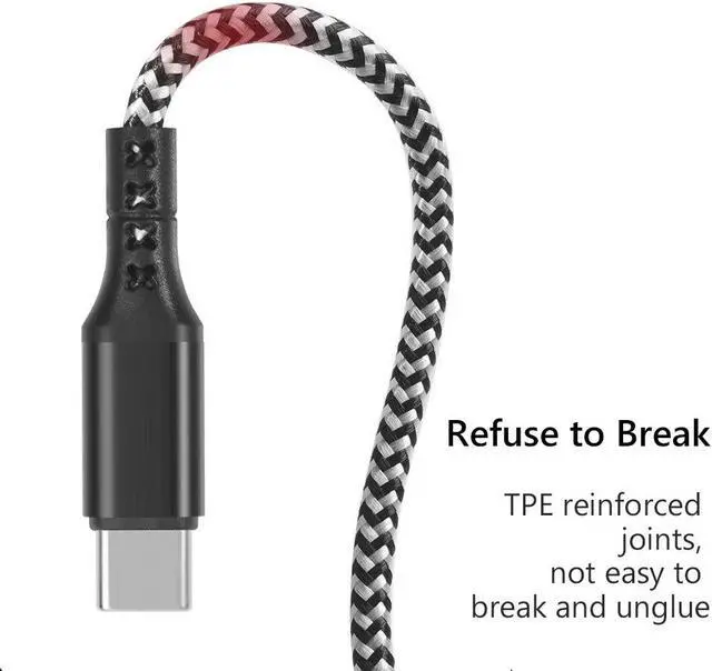 Alt view image 5 of 7 - 6 in 1 Multi Charging Cable 3Pack 4ft USB A/C to Phone USB C Micro USB Connector Cord Compatible with Cell Phones Tablets and More - (Red,Black,Blue)