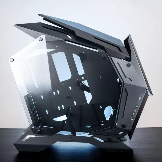 Alt view image 5 of 6 - MOD-3 Gaming Computer Case Support EATX/ATX/ MATX/ ITX Front Panel with 5V ARGB Lighting