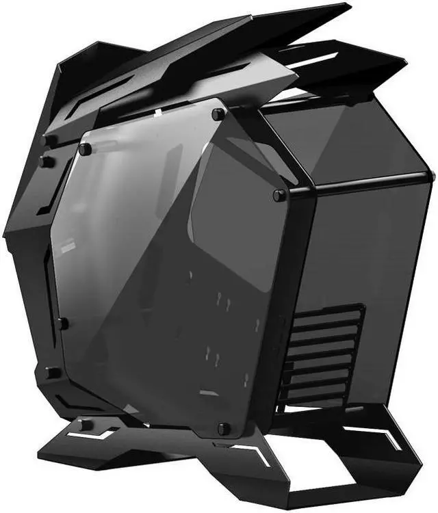 Alt view image 2 of 6 - MOD-3 Gaming Computer Case Support EATX/ATX/ MATX/ ITX Front Panel with 5V ARGB Lighting