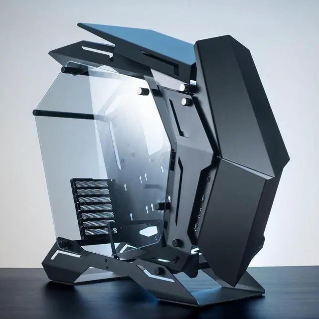 Alt view image 6 of 6 - MOD-3 Gaming Computer Case Support EATX/ATX/ MATX/ ITX Front Panel with 5V ARGB Lighting
